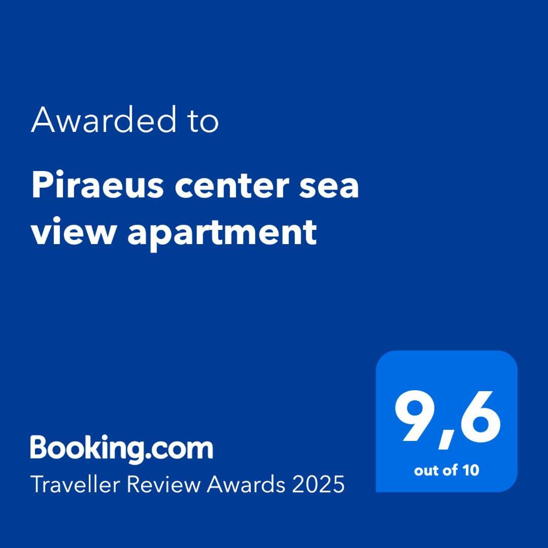 Piraeus Center Sea View Apartment Exteriör bild